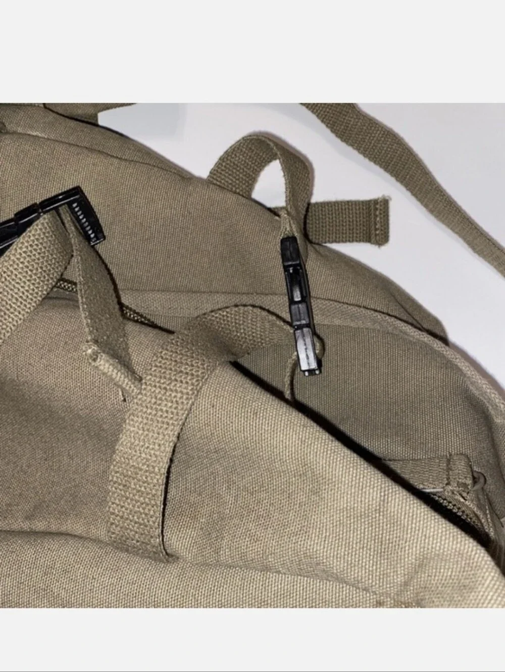 Terminator Olive Drab Canvas Gen I Duffle Bag 2 Strap Backpack' Tactical bag
